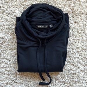 Athleta “beyond soft” line, cowlneck top